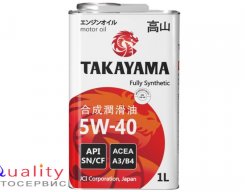 TAKAYAMA  SAE 5W40 1Л