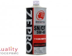 IDEMITSU  5W 40 ZERRO EURO SPEC 1л